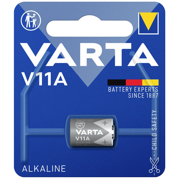 Varta ALKALINE Special V11A Bli 1 Spezial-Batterie 11 A Alkali-Mangan 6 V 38 mAh