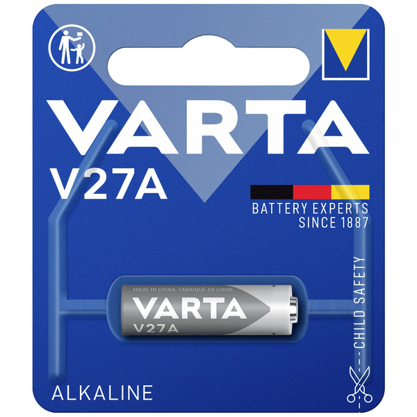 Varta ALKALINE Special V27A Bli 1 Spezial-Batterie 27A Alkali-Mangan 12V 19 mAh