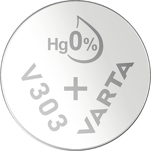 Pile bouton 303 oxyde d'argent Varta 160 mAh 1.55 V 1 pc(s)
