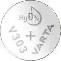 Varta Knopfzelle 303 1.55 V 1 St. 160 mAh Silberoxid SILVER Coin V303/SR44 NaBli 1 Varta Knopfzelle 303 1.55 V 1 St. 160 mAh Silberoxid SILVER Coin V303/SR44 NaBli 1