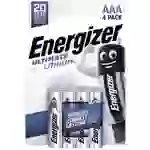 Energizer Ultimate FR03 Micro (AAA)-Batterie Lithium 1250 mAh 1.5V 4St. Energizer Ultimate FR03 Micro (AAA)-Batterie Lithium 1250 mAh 1.5V 4St.
