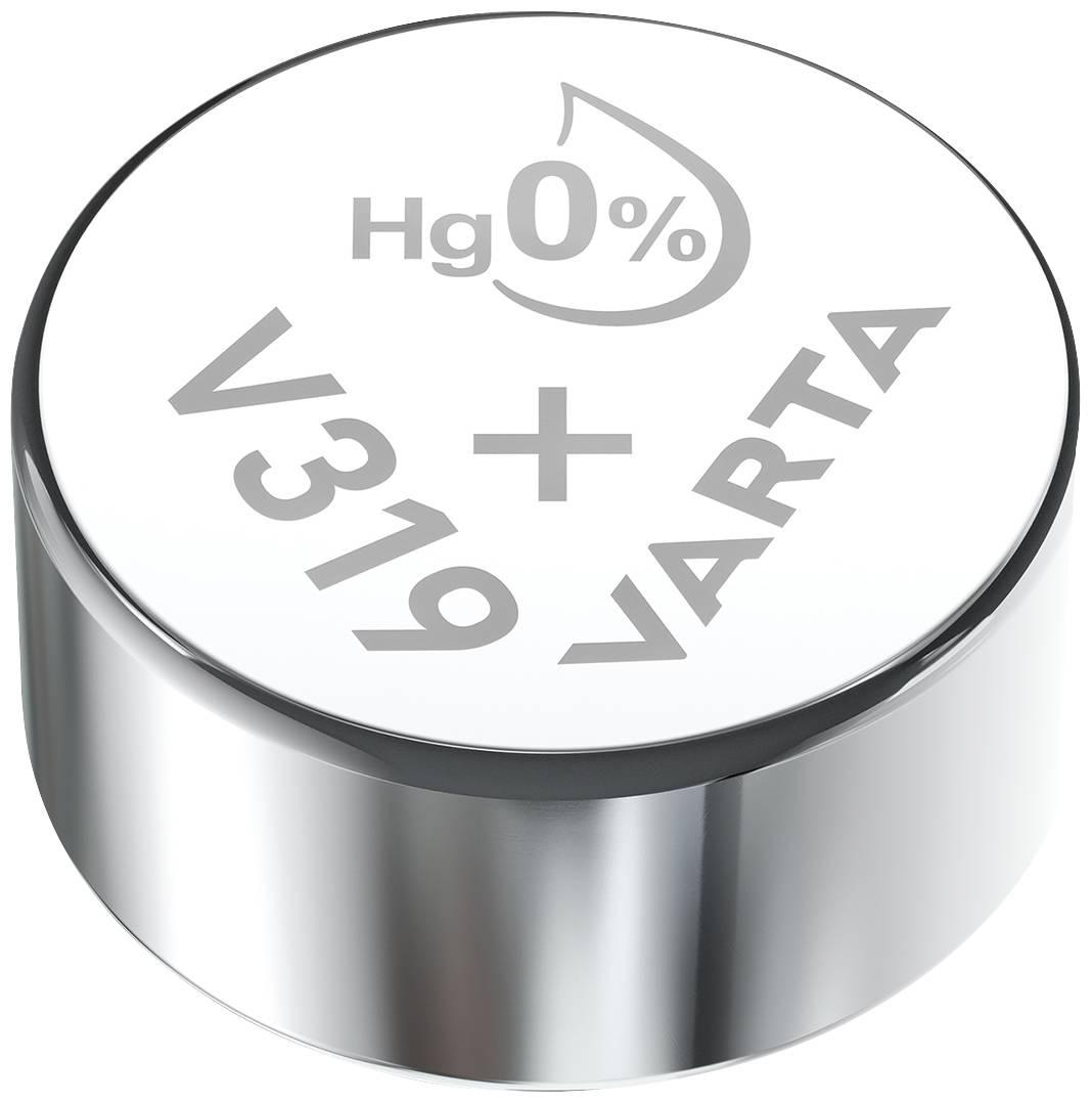 Varta Knopfzelle 319 1.55V 21 mAh Silberoxid SILVER Coin V319/SR64 NaBli 1