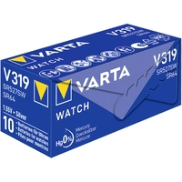 Varta Knopfzelle 319 1.55V 21 mAh Silberoxid SILVER Coin V319/SR64 NaBli 1 Varta Knopfzelle 319 1.55V 21 mAh Silberoxid SILVER Coin V319/SR64 NaBli 1