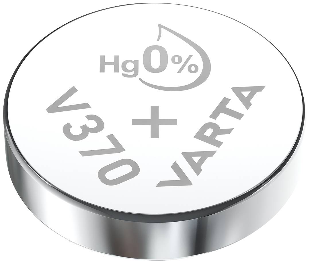 Varta Knopfzelle 370 1.55 V 1 St. 30 mAh Silberoxid SILVER Coin V370/SR69 NaBli 1