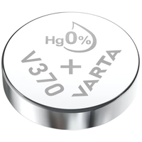 Varta Knopfzelle 370 1.55V 30 mAh Silberoxid SILVER Coin V370/SR69 NaBli 1 Varta Knopfzelle 370 1.55V 30 mAh Silberoxid SILVER Coin V370/SR69 NaBli 1