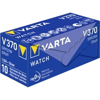 Varta Knopfzelle 370 1.55V 30 mAh Silberoxid SILVER Coin V370/SR69 NaBli 1 Varta Knopfzelle 370 1.55V 30 mAh Silberoxid SILVER Coin V370/SR69 NaBli 1