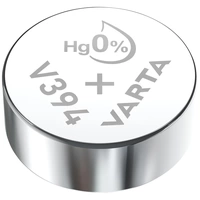 Varta Knopfzelle 394 1.55V 58 mAh Silberoxid SILVER Coin V394/SR45 NaBli 1 Varta Knopfzelle 394 1.55V 58 mAh Silberoxid SILVER Coin V394/SR45 NaBli 1