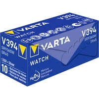 Varta Knopfzelle 394 1.55V 58 mAh Silberoxid SILVER Coin V394/SR45 NaBli 1 Varta Knopfzelle 394 1.55V 58 mAh Silberoxid SILVER Coin V394/SR45 NaBli 1