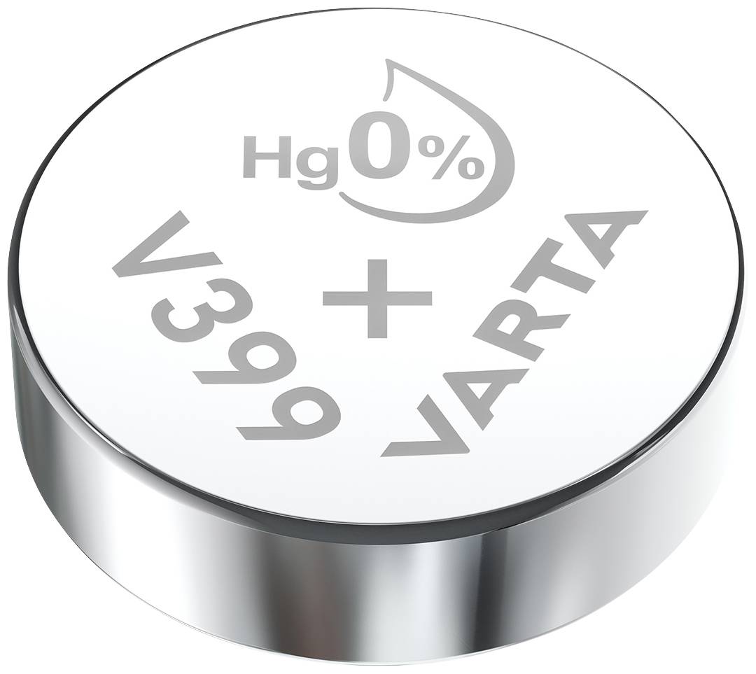 Varta Knopfzelle 399 1.55V 42 mAh Silberoxid SILVER Coin V399/SR57 NaBli 1