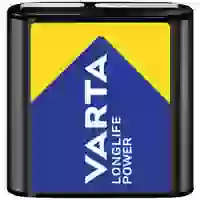 Varta LONGLIFE Power 4.5V Bli 1 Flach-Batterie Alkali-Mangan 6100 mAh 4.5V 1St. Varta LONGLIFE Power 4.5V Bli 1 Flach-Batterie Alkali-Mangan 6100 mAh 4.5V 1St.