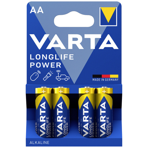 Varta LONGLIFE Power AA Bli 4 AA battery Alkali-manganese 1.5 V 4 pc(s)