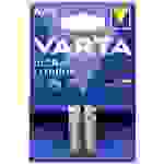 Varta LITHIUM AAA Bli 2 Micro (AAA)-Batterie Lithium 1100 mAh 1.5V 2St.