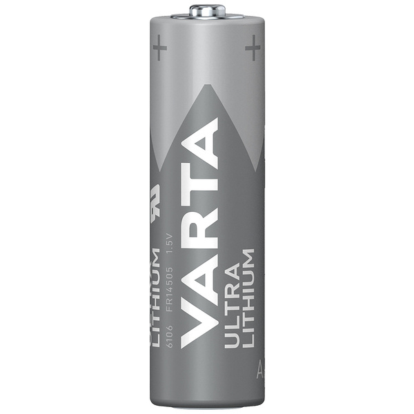 Varta LITHIUM AA Bli 4 Mignon (AA)-Batterie Lithium 2900 mAh 1.5V 4St.