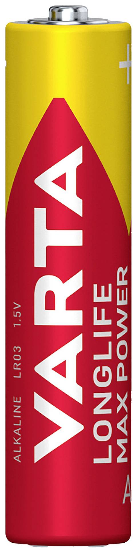 Varta LONGLIFE Max Power AAA Bli 4 Micro (AAA)-Batterie Alkali-Mangan 1270 mAh 1.5V 4St.