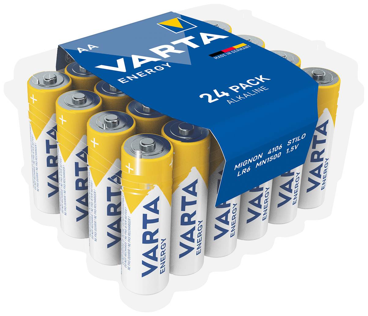 Varta ENERGY AA CVP 24 Mignon (AA)Batterie AlkaliMangan 1.5V 24St