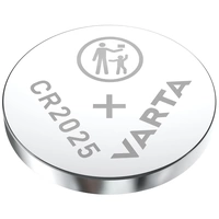 Varta Knopfzelle CR 2025 3V 165 mAh Lithium LITHIUM Coin CR2025 Bli 1 Varta Knopfzelle CR 2025 3V 165 mAh Lithium LITHIUM Coin CR2025 Bli 1