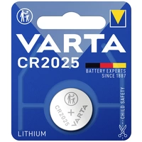 Varta Knopfzelle CR 2025 3V 165 mAh Lithium LITHIUM Coin CR2025 Bli 1 Varta Knopfzelle CR 2025 3V 165 mAh Lithium LITHIUM Coin CR2025 Bli 1