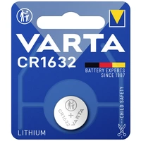 Varta Knopfzelle CR 1632 3V 1 St. 137 mAh Lithium LITHIUM Coin CR1632 Bli 1 Varta Knopfzelle CR 1632 3V 1 St. 137 mAh Lithium LITHIUM Coin CR1632 Bli 1