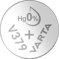 Varta Knopfzelle 379 1.55V 1 St. 15 mAh Silberoxid SILVER Coin V379/SR63 Bli 1 Varta Knopfzelle 379 1.55V 1 St. 15 mAh Silberoxid SILVER Coin V379/SR63 Bli 1