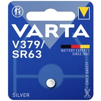 Varta Knopfzelle 379 1.55 V 1 St. 15 mAh Silberoxid SILVER Coin V379/SR63 Bli 1 Varta Knopfzelle 379 1.55 V 1 St. 15 mAh Silberoxid SILVER Coin V379/SR63 Bli 1