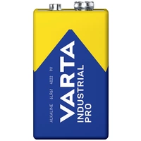 Varta INDUSTRIAL PRO 9V Stk 9V Block-Batterie Alkali-Mangan 640 mAh 9V Varta INDUSTRIAL PRO 9V Stk 9V Block-Batterie Alkali-Mangan 640 mAh 9V