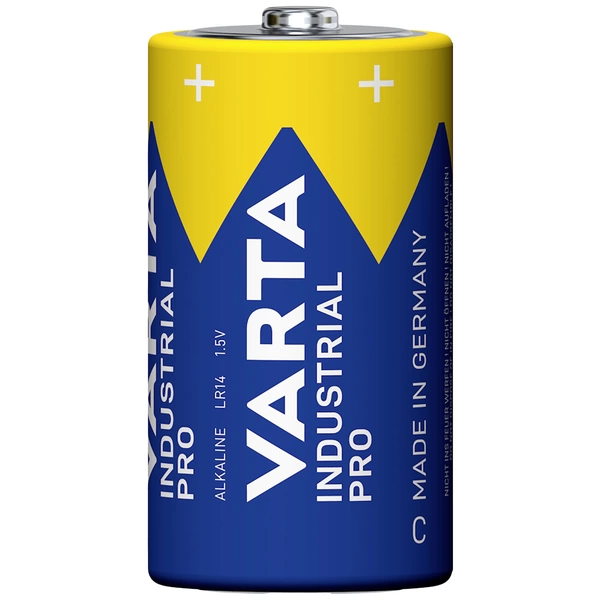 Varta INDUSTRIAL PRO C Stk Baby (C)-Batterie Alkali-Mangan 7800 mAh 1.5 V 1 St. Varta INDUSTRIAL PRO C Stk Baby (C)-Batterie Alkali-Mangan 7800 mAh 1.5 V 1 St.