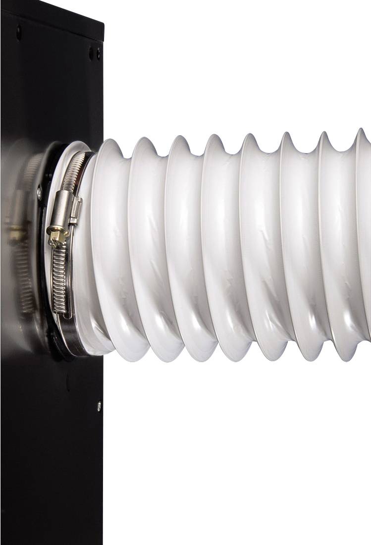 Xavax Wäschetrockner-Abluftschlauch Weiß