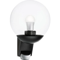 Steinel L 585 S 005535 Außenwandleuchte mit Bewegungsmelder Energiesparlampe, LED E27 60W Schwarz Steinel L 585 S 005535 Außenwandleuchte mit Bewegungsmelder Energiesparlampe, LED E27 60W Schwarz