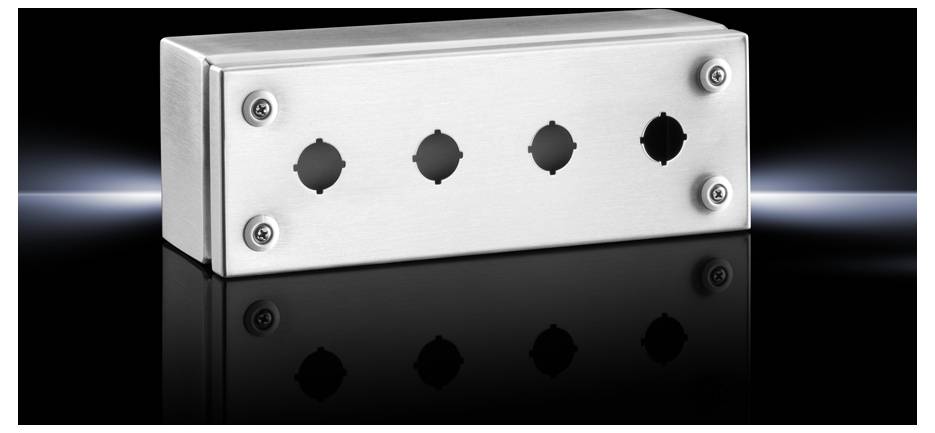 Rittal SM 2384.040 2384.040 Leergehäuse 4 Einbaustellen (L x B x H) 90 x 280 x 100mm Edelstahl 1St.