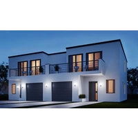 Steinel L 585 S 005917 Außenwandleuchte mit Bewegungsmelder Energiesparlampe, LED E27 60W Weiß Steinel L 585 S 005917 Außenwandleuchte mit Bewegungsmelder Energiesparlampe, LED E27 60W Weiß