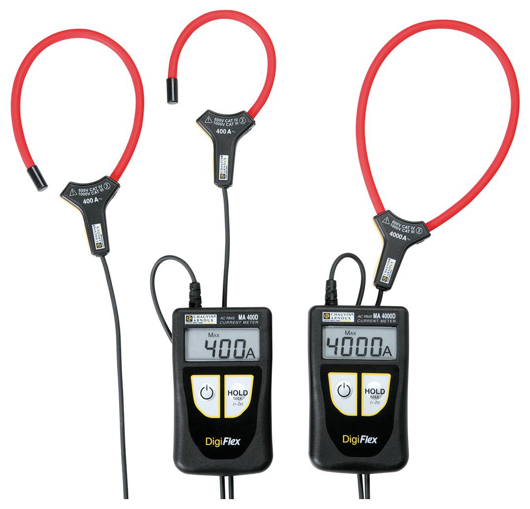 Chauvin Arnoux MA 4000D Stromzange, Hand-Multimeter digital CAT IV 600V Anzeige (Counts): 4000