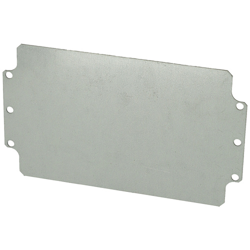 Fibox AM 1222 Montageplatte (L x B) 207mm x 107mm Aluminium Silber-Grau 1St.