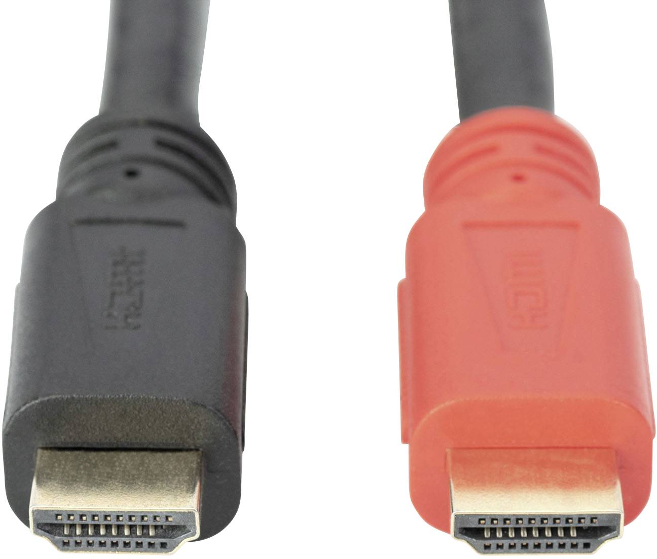 Digitus HDMI Anschlusskabel HDMI-A Stecker, HDMI-A Stecker 30.00m Schwarz AK-330105-300-S vergoldete Steckkontakte HDMI-Kabel