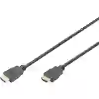 Digitus HDMI Anschlusskabel HDMI-A Stecker, HDMI-A Stecker 5.00m Schwarz AK-330114-050-S vergoldete Steckkontakte HDMI-Kabel Digitus HDMI Anschlusskabel HDMI-A Stecker, HDMI-A Stecker 5.00m Schwarz AK-330114-050-S vergoldete Steckkontakte HDMI-Kabel