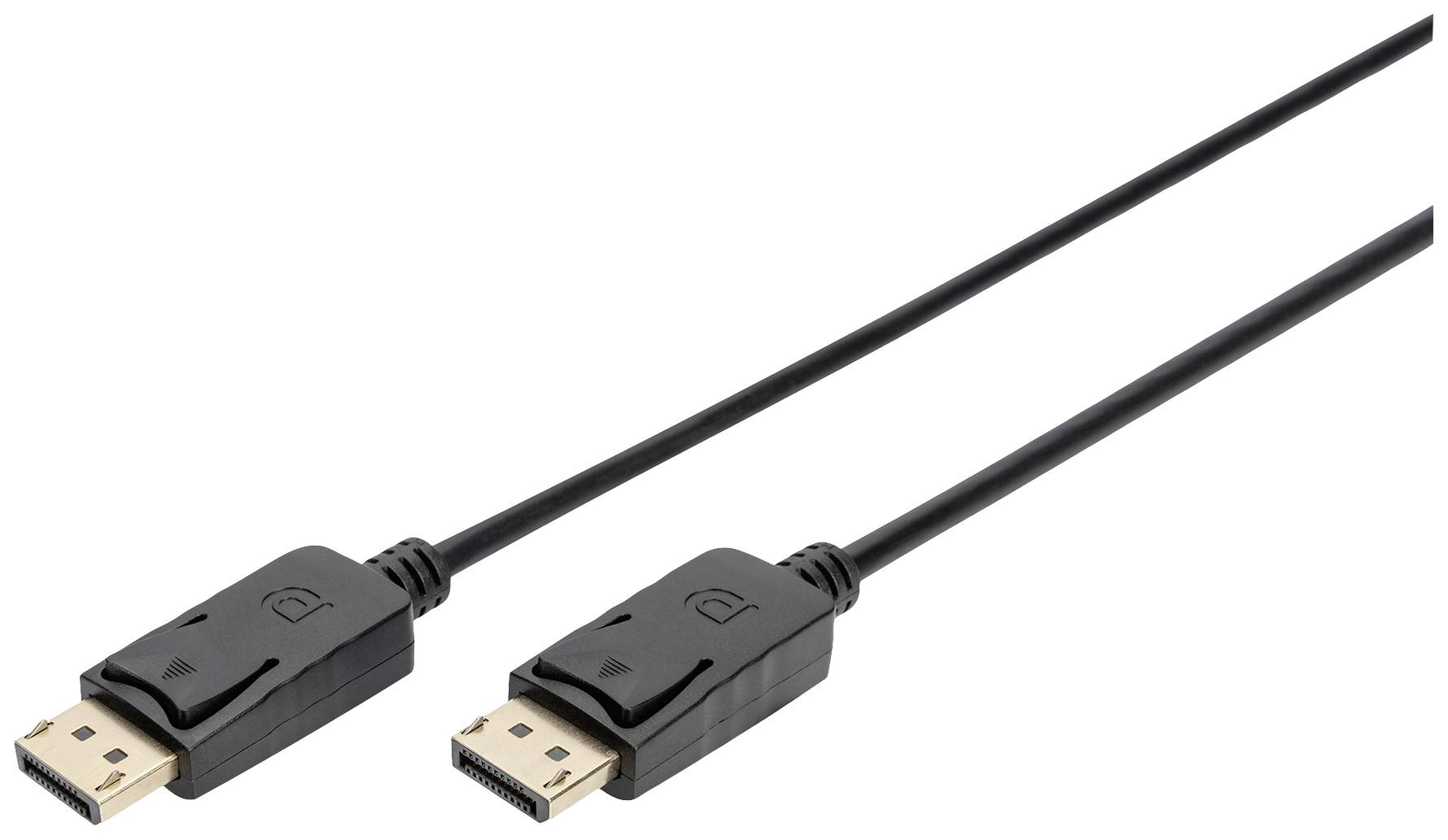Digitus DisplayPort Anschlusskabel DisplayPort Stecker, DisplayPort Stecker 3.00 m Schwarz AK-34010