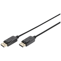 Digitus DisplayPort Anschlusskabel DisplayPort Stecker, DisplayPort Stecker 3.00m Schwarz AK-340103-030-S DisplayPort-Kabel Digitus DisplayPort Anschlusskabel DisplayPort Stecker, DisplayPort Stecker 3.00m Schwarz AK-340103-030-S DisplayPort-Kabel