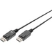 Digitus DisplayPort Anschlusskabel DisplayPort Stecker, DisplayPort Stecker 5.00m Schwarz AK-340103-050-S DisplayPort-Kabel Digitus DisplayPort Anschlusskabel DisplayPort Stecker, DisplayPort Stecker 5.00m Schwarz AK-340103-050-S DisplayPort-Kabel