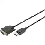 Digitus DisplayPort / DVI Adapterkabel DisplayPort Stecker, DVI-D 24+1pol. Stecker 2m Schwarz AK-340306-020-S DisplayPort-Kabel Digitus DisplayPort / DVI Adapterkabel DisplayPort Stecker, DVI-D 24+1pol. Stecker 2m Schwarz AK-340306-020-S DisplayPort-Kabel