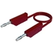 SKS Hirschmann MLN 25/2,5 RT Messleitung Lamellenstecker 4 mm Lamellenstecker 4 mm 25.00 cm Rot 1 S SKS Hirschmann MLN 25/2,5 RT Messleitung Lamellenstecker 4 mm Lamellenstecker 4 mm 25.00 cm Rot 1 S