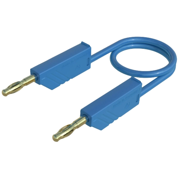 SKS Hirschmann MLN 200/2,5 BL Messleitung Lamellenstecker 4mm Lamellenstecker 4mm 2.00m Blau 1St. SKS Hirschmann MLN 200/2,5 BL Messleitung Lamellenstecker 4mm Lamellenstecker 4mm 2.00m Blau 1St.