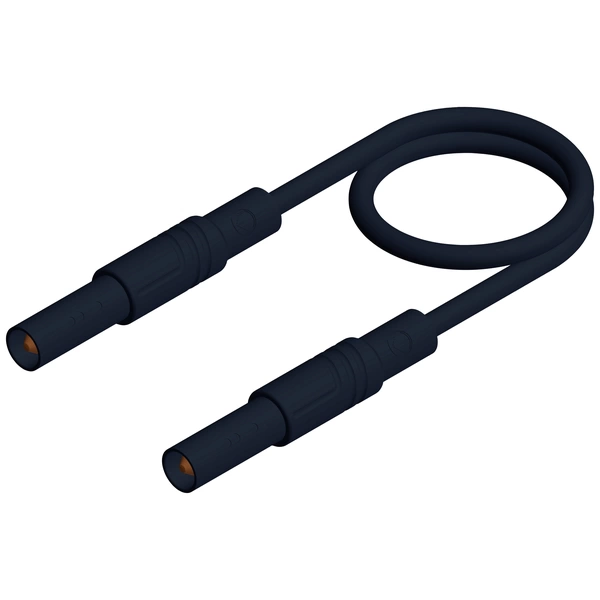 SKS Hirschmann MLS GG 200/2,5sw Sicherheits-Messleitung Lamellenstecker 4mm Lamellenstecker 4mm 2.00m Schwarz 1St. SKS Hirschmann MLS GG 200/2,5sw Sicherheits-Messleitung Lamellenstecker 4mm Lamellenstecker 4mm 2.00m Schwarz 1St.