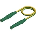 SKS Hirschmann MLS GG 200/2,5 ge/gn Sicherheits-Messleitung Lamellenstecker 4mm Lamellenstecker 4mm 2.00m Gelb, Grün 1St. SKS Hirschmann MLS GG 200/2,5 ge/gn Sicherheits-Messleitung Lamellenstecker 4mm Lamellenstecker 4mm 2.00m Gelb, Grün 1St.