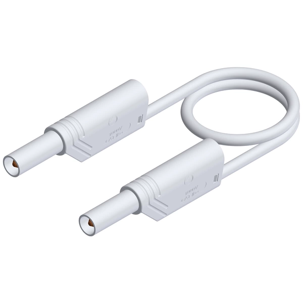 SKS Hirschmann MLS WS 200/2,5 Sicherheits-Messleitung Lamellenstecker 4mm Lamellenstecker 4mm 2.00m Weiß 1St. SKS Hirschmann MLS WS 200/2,5 Sicherheits-Messleitung Lamellenstecker 4mm Lamellenstecker 4mm 2.00m Weiß 1St.