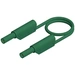 SKS Hirschmann MLS WS 100/1 gn Sicherheits-Messleitung Lamellenstecker 4mm Lamellenstecker 4mm 1.00m Grün 1St. SKS Hirschmann MLS WS 100/1 gn Sicherheits-Messleitung Lamellenstecker 4mm Lamellenstecker 4mm 1.00m Grün 1St.