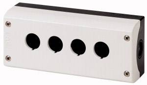 Eaton M22-I4 216539 Aufbaugehäuse 4 Einbaustellen, für Bodenbefestigung (Ø x H) 22 mm x 80 mm Anth