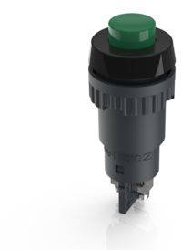 RAFI 1.10.102.001/0507 1.10.102.001/0507 Drucktaster 250V 2A 1 x Aus/(Ein) tastend IP40 10St.