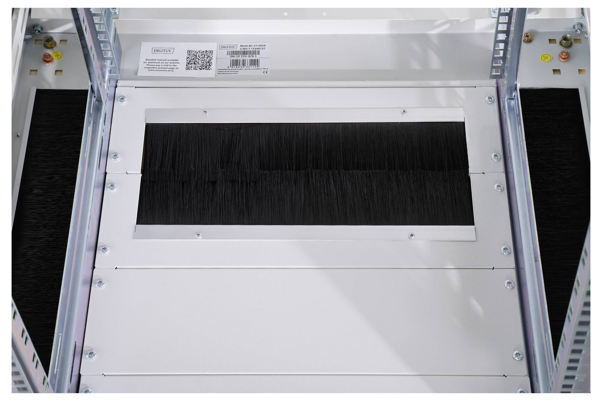 Digitus DN-22U 19-8/8-1 19 Zoll Netzwerkschrank (B x H x T) 800 x 1164 x 800mm 22 HE Lichtgrau (RAL 7035)