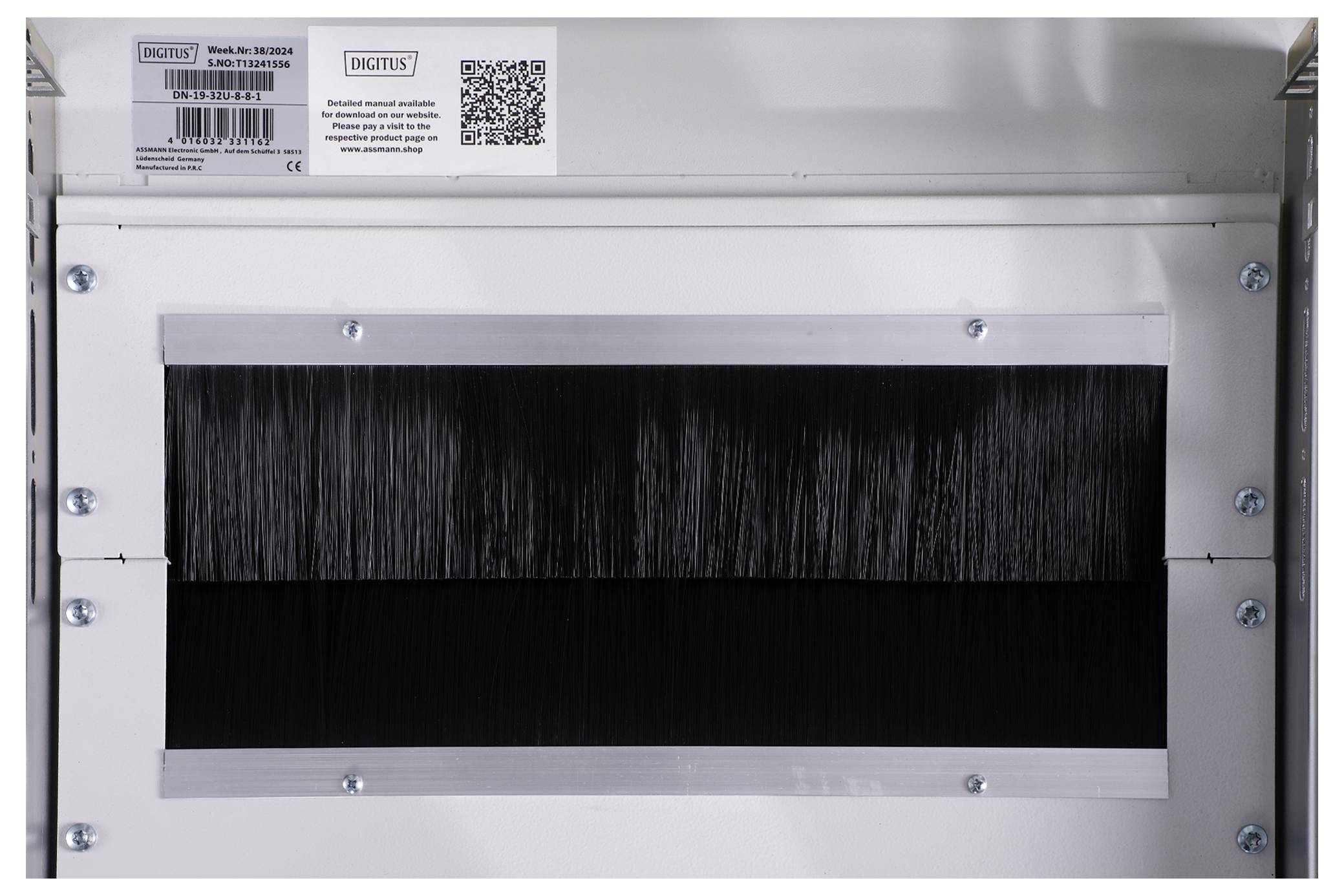 Digitus DN-19 32U-8/8 19 Zoll Netzwerkschrank (B x H x T) 800 x 1609 x 800mm 32 HE Lichtgrau (RAL 7035)