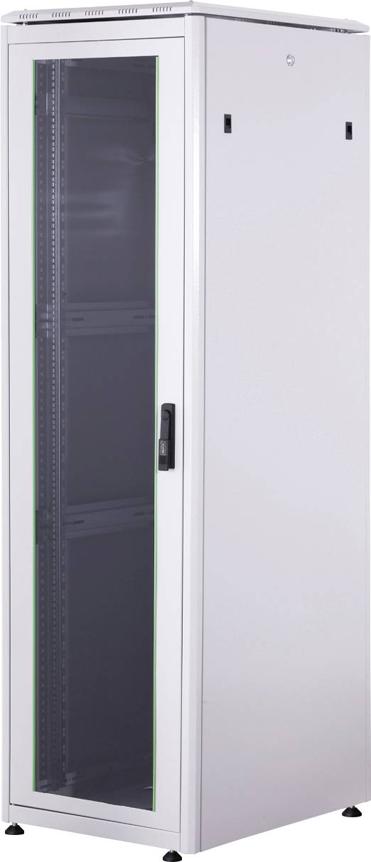 Digitus DN-19 42u-6/8-1 19 Zoll Netzwerkschrank (B x H x T) 600 x 2053 x 800mm 42 HE Lichtgrau (RAL 7035)