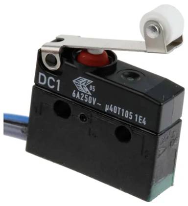 ZF DC1C-C3RB Mikroschalter DC1C-C3RB 250 V/AC 6A 1 x Ein/(Ein) IP67 tastend 1St.